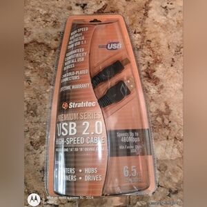 USB 2.0 High-Speed Cable - Black